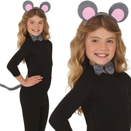 Maus Kostüm Set 3 Teile