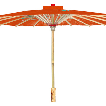 Roter japanischer Regenschirm 82 cm