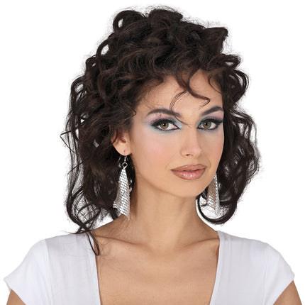 Metallische Ohrringe 9 cm