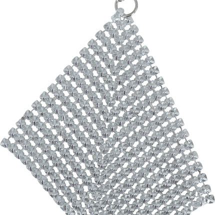 Metallische Ohrringe 9 cm