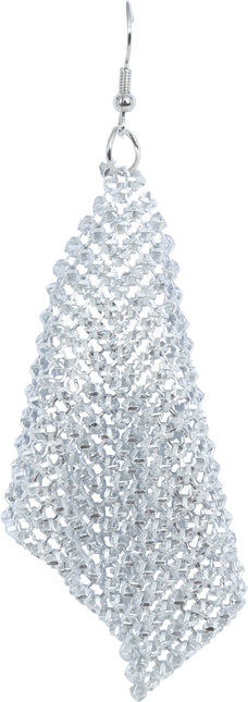 Metallische Ohrringe 9 cm