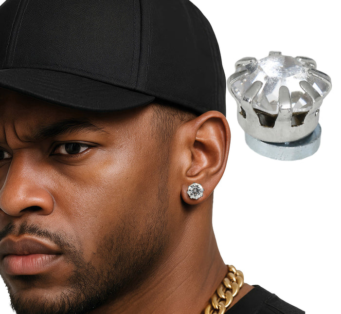 Blister mit 2 magnetischen Ohrringen