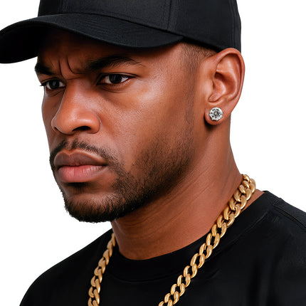 Blister mit 2 magnetischen Ohrringen