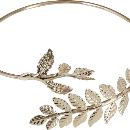 Metall-Lorbeer-Armband