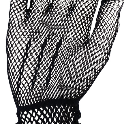 Schwarze Handschuhe Spitze