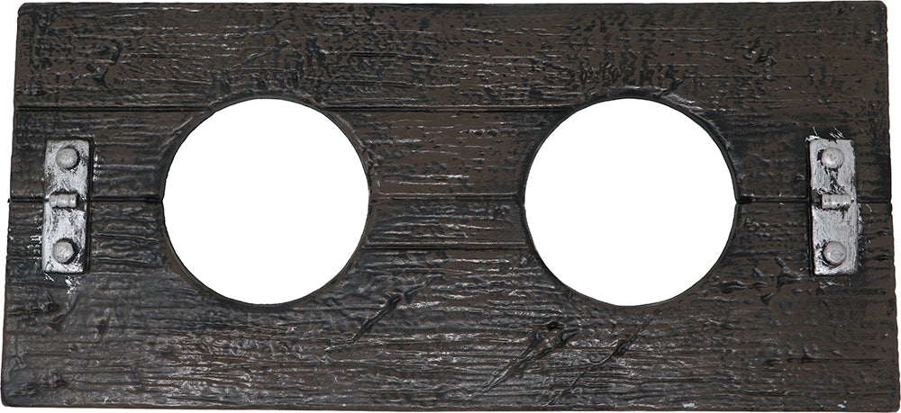 Silberne Handschellen 40cm