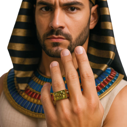 Römischer Ring Gold Metall