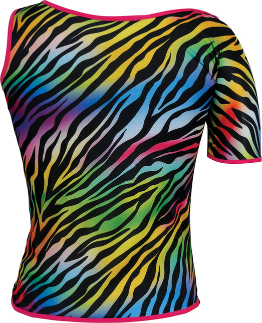 Zebra-T-Shirt, Erwachsener