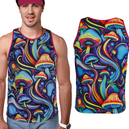 Psychedelic mushroom t-shirt, erwachsen