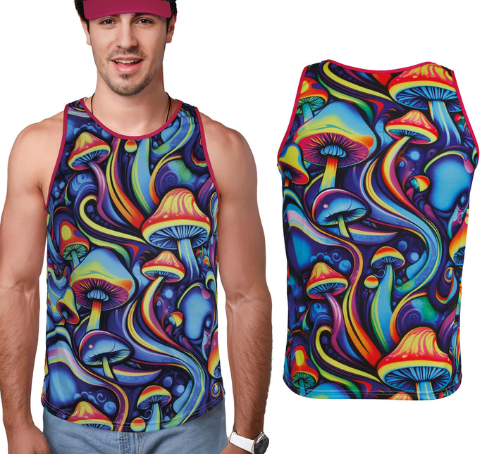Psychedelic mushroom t-shirt, erwachsen