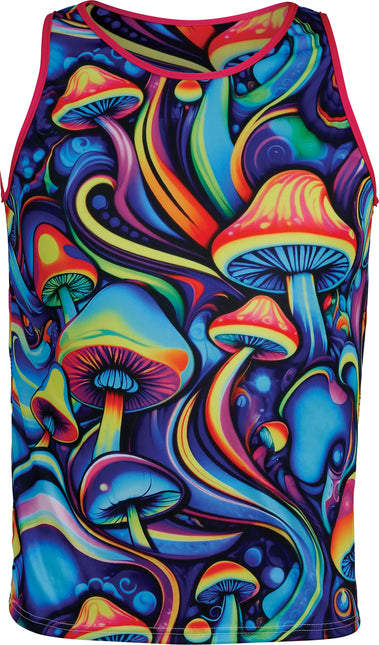 Psychedelic mushroom t-shirt, erwachsen