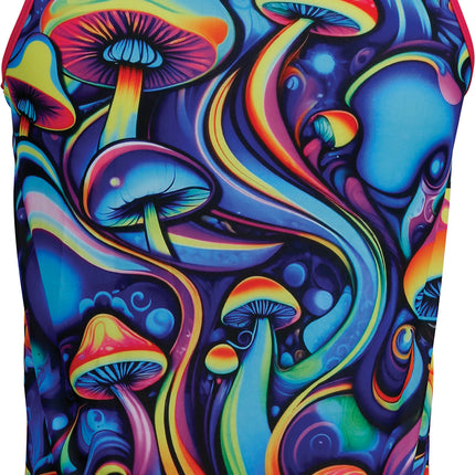 Psychedelic mushroom t-shirt, erwachsen