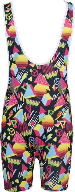 Neon 80S Jumpsuit Männer