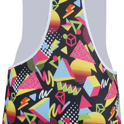 Neon 80S Jumpsuit Männer