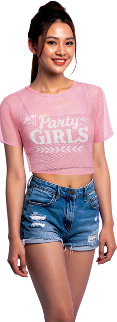 Party-Girls Mesh-T-Shirt