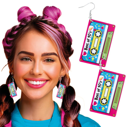 Kassetten-Ohrringe