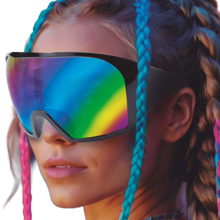 Regenbogenbrille Futuristisch