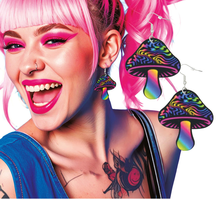 Pilz-Ohrringe