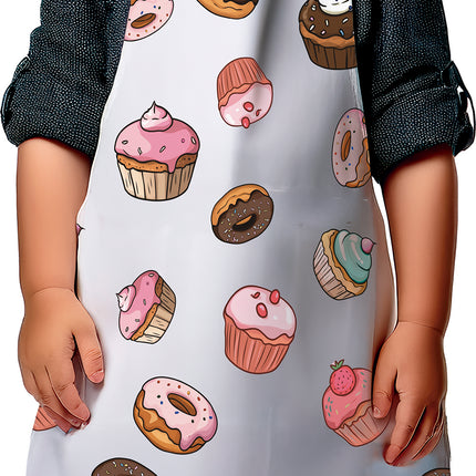 Bunte Schürze Kind Cupcakes