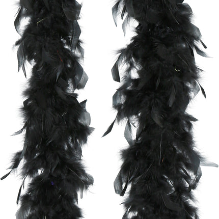 Boa-Feder, 80 gr schwarz