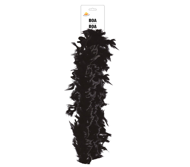 Boa-Feder, 80 gr schwarz