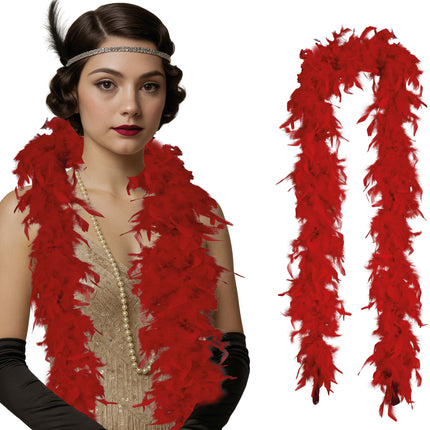 Boa-Feder, 80 gr rot