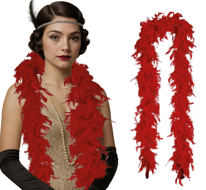 Boa-Feder, 80 gr rot