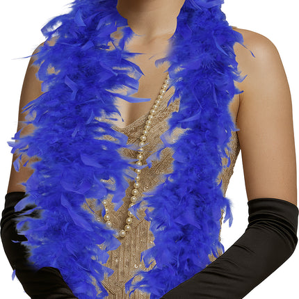 Boa-Feder, 80 gr blau