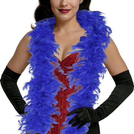 Boa-Feder, 80 gr blau