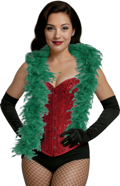 Boa-Feder, 80 gr grün