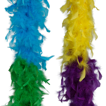 Boa-Feder, 80 gr mehrfarbig