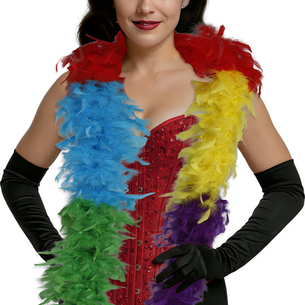 Boa-Feder, 80 gr mehrfarbig