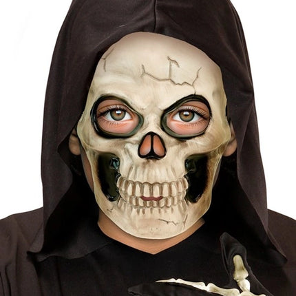 KINDERMASKE „TOTENKOPF“ – KUNSTSTOFF