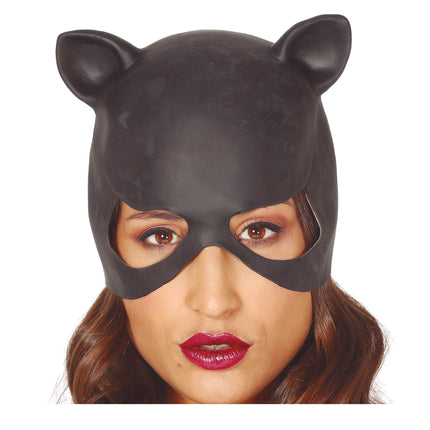 Maske Katzen Latex