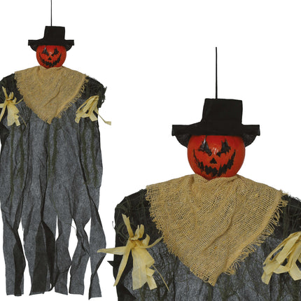 Halloween Puppe Kürbis 60cm
