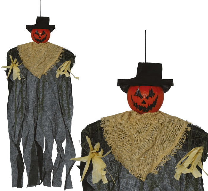Halloween Puppe Kürbis 60cm