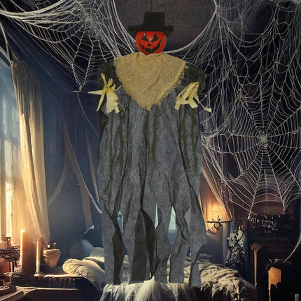 Halloween Puppe Kürbis 60cm