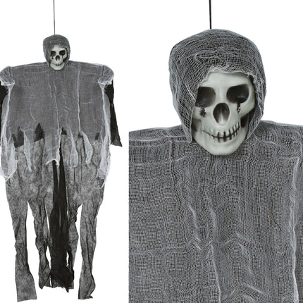 Halloween Skelett Graues Skelett 90cm