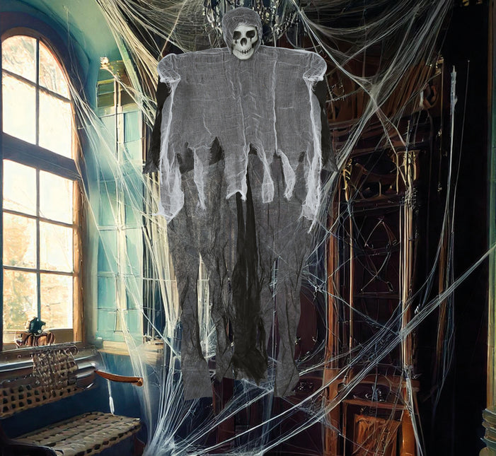 Halloween Skelett Graues Skelett 90cm