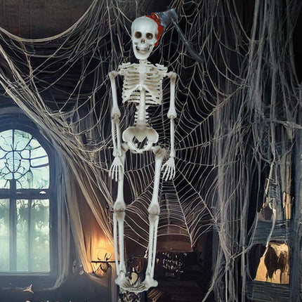 Halloween Hängedekoration Skelett mit Axt 40cm