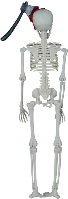 Halloween Hängedekoration Skelett mit Axt 40cm