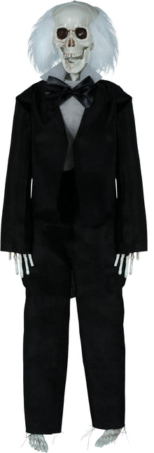 Skelettpuppe Professor mit Anzug 40cm