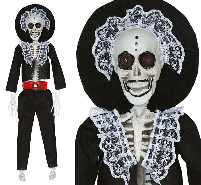 Skelettpuppe Mariachi 40cm