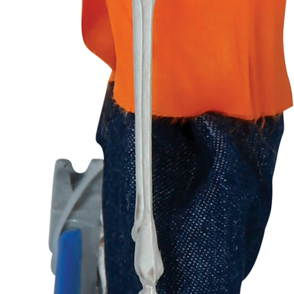 Halloween Puppe Skelett Straßenarbeiter 40cm
