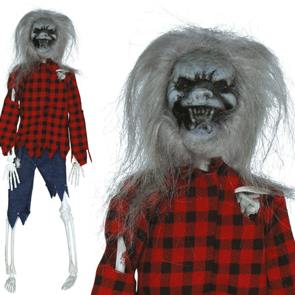 Halloween Puppe Werwolf 40cm