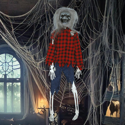 Halloween Puppe Werwolf 40cm