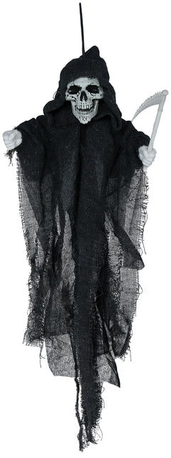 Halloween Puppe Skelett mit Sense