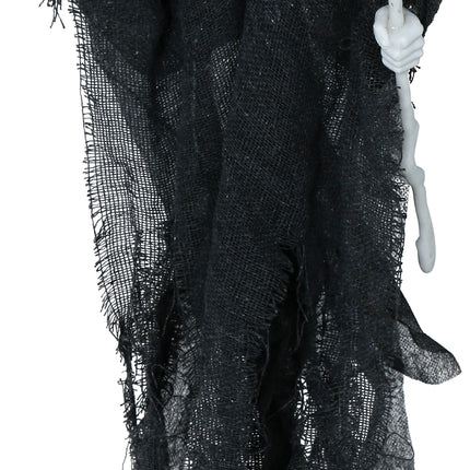 Halloween Puppe Skelett mit Sense