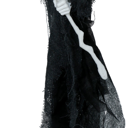 Halloween Puppe Skelett mit Sense