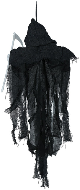 Halloween Puppe Skelett mit Sense